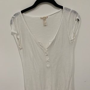 White Basic Tee